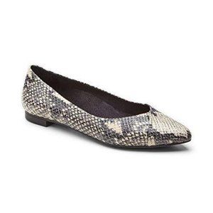 Vionic Snakeskin Print Caballo Ballet Flats